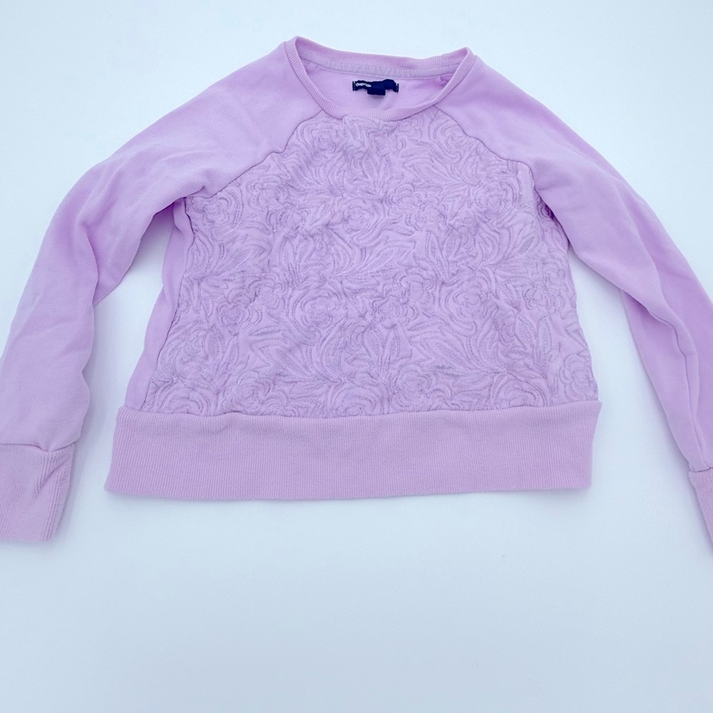 GAP Kids Lilac Textured Sweater